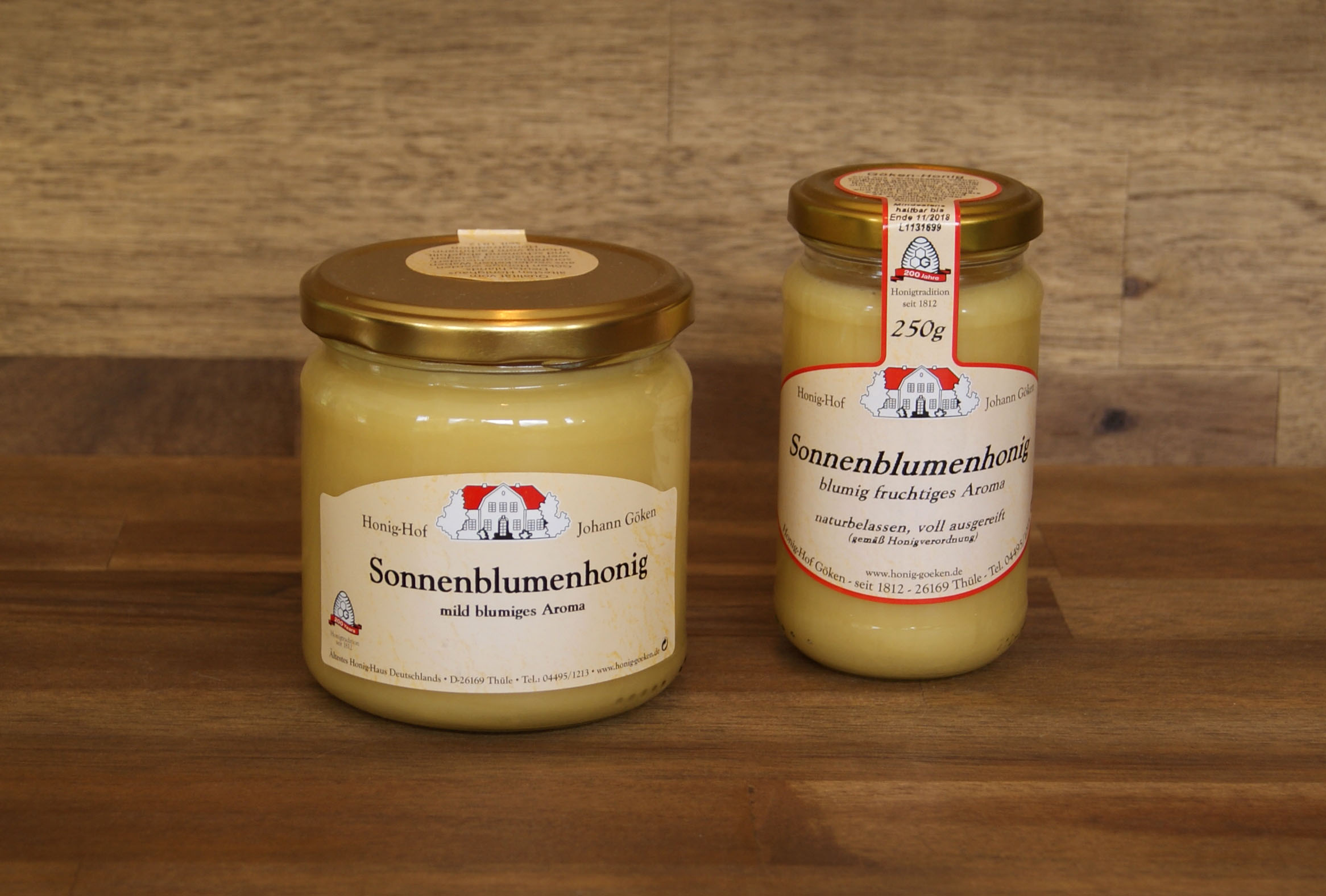 Sonnenblumenhonig