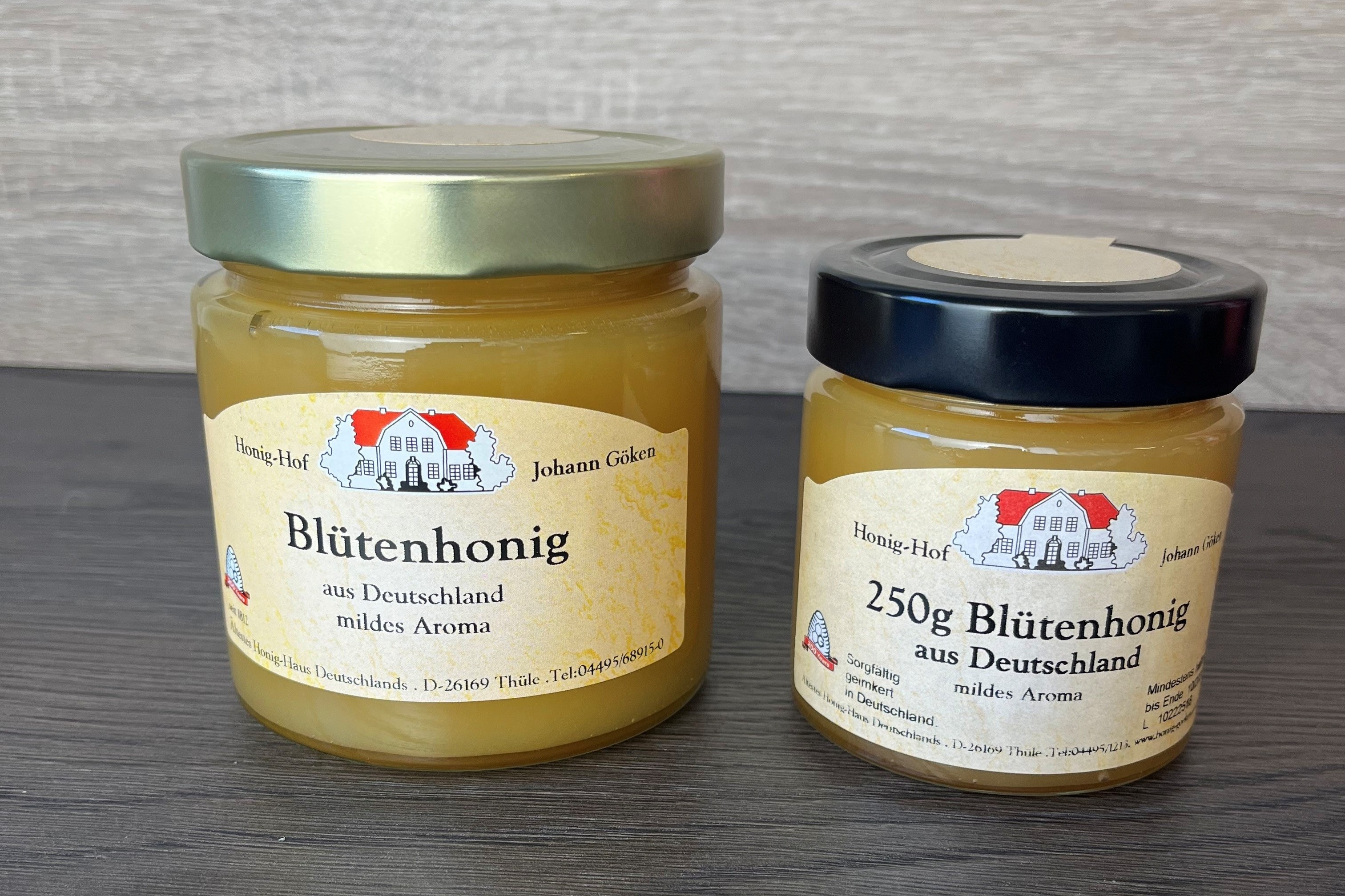 Deutscher Blütenhonig, cremiger